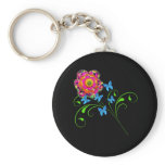 butterflower keychains
