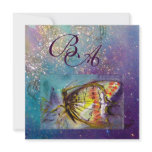 BUTTERFLY 2 MONOGRAM invitations