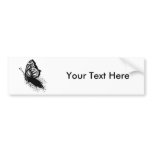 Butterfly 3 ~ Butterflies Customise Template bumper stickers
