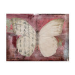 butterfly abstract postcard