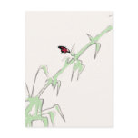 Butterfly and Bamboo Impressions postcards
