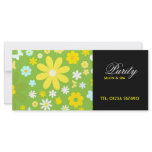 Butterfly and Flowers Rack Card Gift Certificate rack cards
