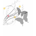 Butterfly and Stars t-shirts