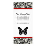 Butterfly and Zebra Print Rack Cards
