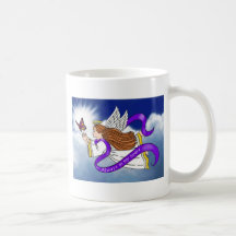 Butterfly Angel" Coffee Mugs