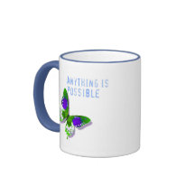 Butterfly Anything is Possible Coffee Cup Coffee Mugs