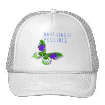 Butterfly Anything is Possible Hat