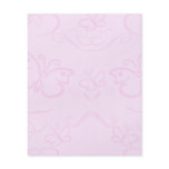 Butterfly Background Stationery Flyer