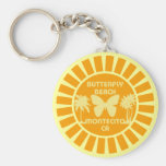 Butterfly Beach Key Chains