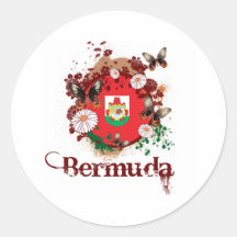 Butterfly Bermuda Sticker
