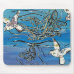 Butterfly Birds Mousepad