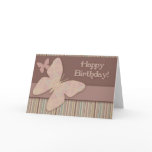 Butterfly Birthday Card