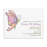 Butterfly • Birthday Invitation