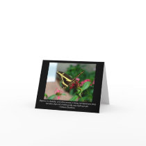 Butterfly Blank Card