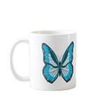 Butterfly Blue Mug