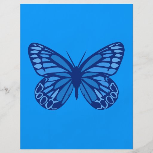 Butterfly Blues Flyer Design