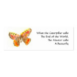 Butterfly Bookmark business cards