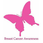 Butterfly - Breast Cancer Awareness t-shirts