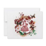 Butterfly Buddha invitations
