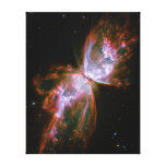 Butterfly / Bug Nebula (Hubble Telescope) Stretched Canvas Print