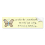 Butterfly Bumper Sticker bumper stickers