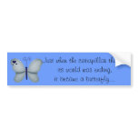 Butterfly Bumper Sticker bumper stickers