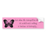 Butterfly Bumper Sticker bumper stickers