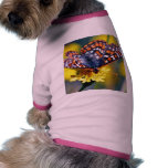 Butterfly Butterflies Bugs Flowers Doggie T-shirt