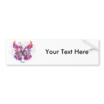 Butterfly ~ Butterflies Customise Template bumper stickers