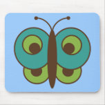 Butterfly Butterflies Insect Bug Lepidoptera Cute Mousepad