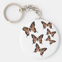 Butterfly Butterflies Keychains