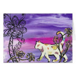 Butterfly Cat Card