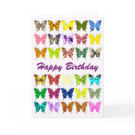 Butterfly Collage Birthday cards