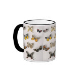 butterfly-collection, ringer mug