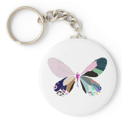butterfly colours keychain by anacletocold