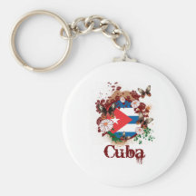 Butterfly Cuba Key Chain