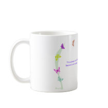 Butterfly cup mug