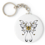 Butterfly Dance 4 Keychain