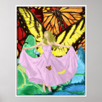 Butterfly Dancer Posters