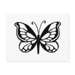 butterfly design postcards