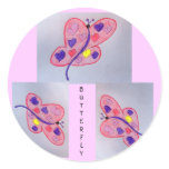 Butterfly design stickers
