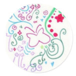 Butterfly Dream stickers