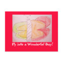butterfly dreams, Fly into a Wonderful Day! postcards