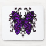 Butterfly Effect (purple) mousepads
