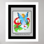 Butterfly Elf and the Red Fairy Dragon posters