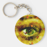 BUTTERFLY EYE KEY CHAIN