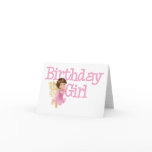 Butterfly Fairy Birthday Girl cards