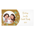Butterfly/Family Photo Card