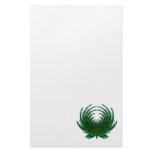 Butterfly Feathers green Stationery