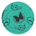 Butterfly Floralia stickers